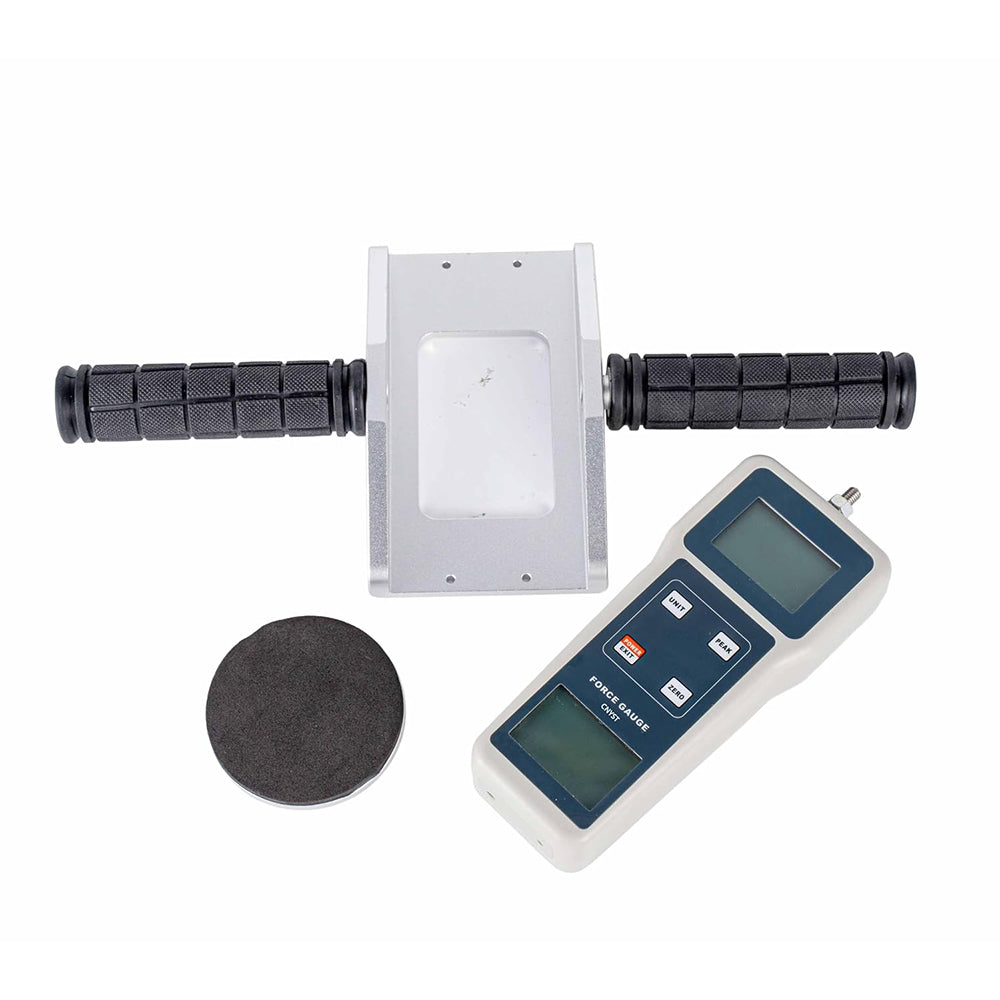 VTSYIQI Muscle Strength Testing Devices Muscle Force Meter with 4 Measurement Unit for Selection, N, Kg, Lb, G Force Range ±50kgf,±490N,±110Lbf Resolution 0.01kgf,0.1N,0.1Lbf  Accuracy ±0.5% FS ± 1Digit