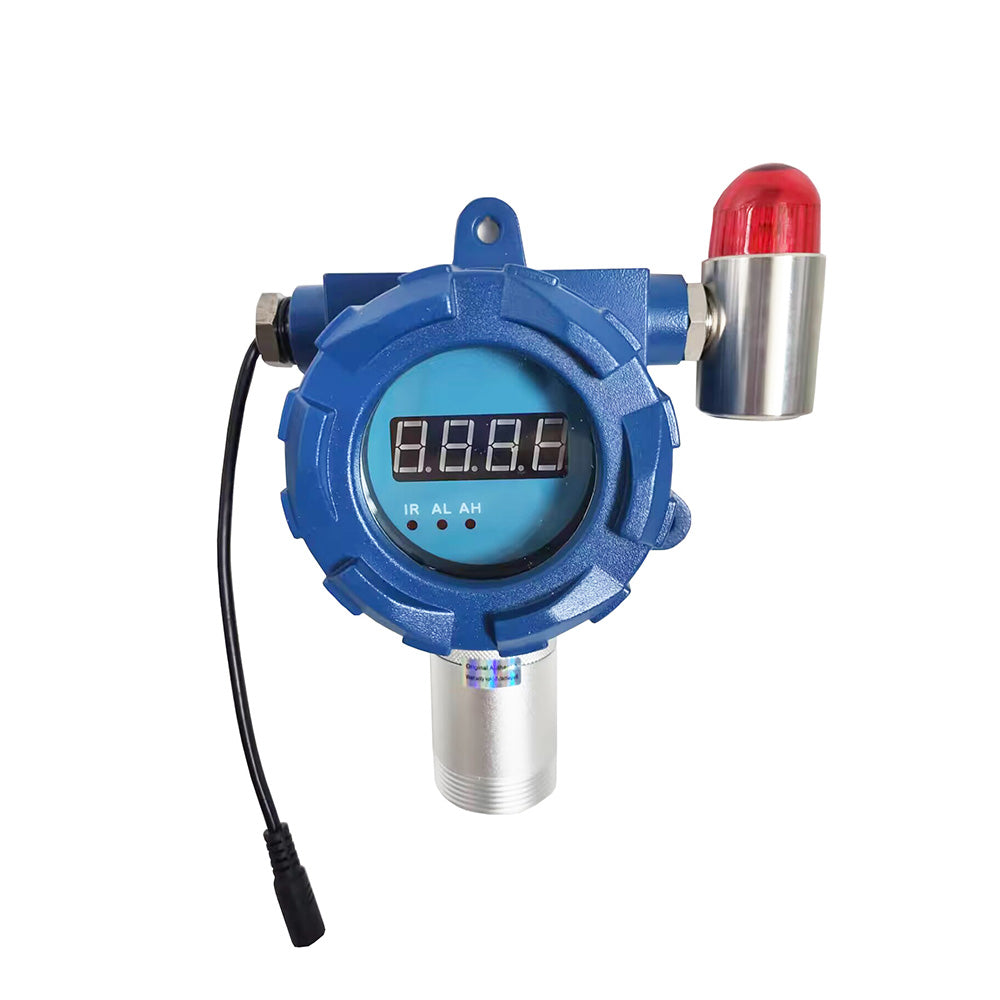 VTSYIQI Fixed VOC Gas Leak Detector PID Gas Detector with Measuring Range 0-2000ppm Resolution 1ppm Detection Principle PID Ion Detection Principle