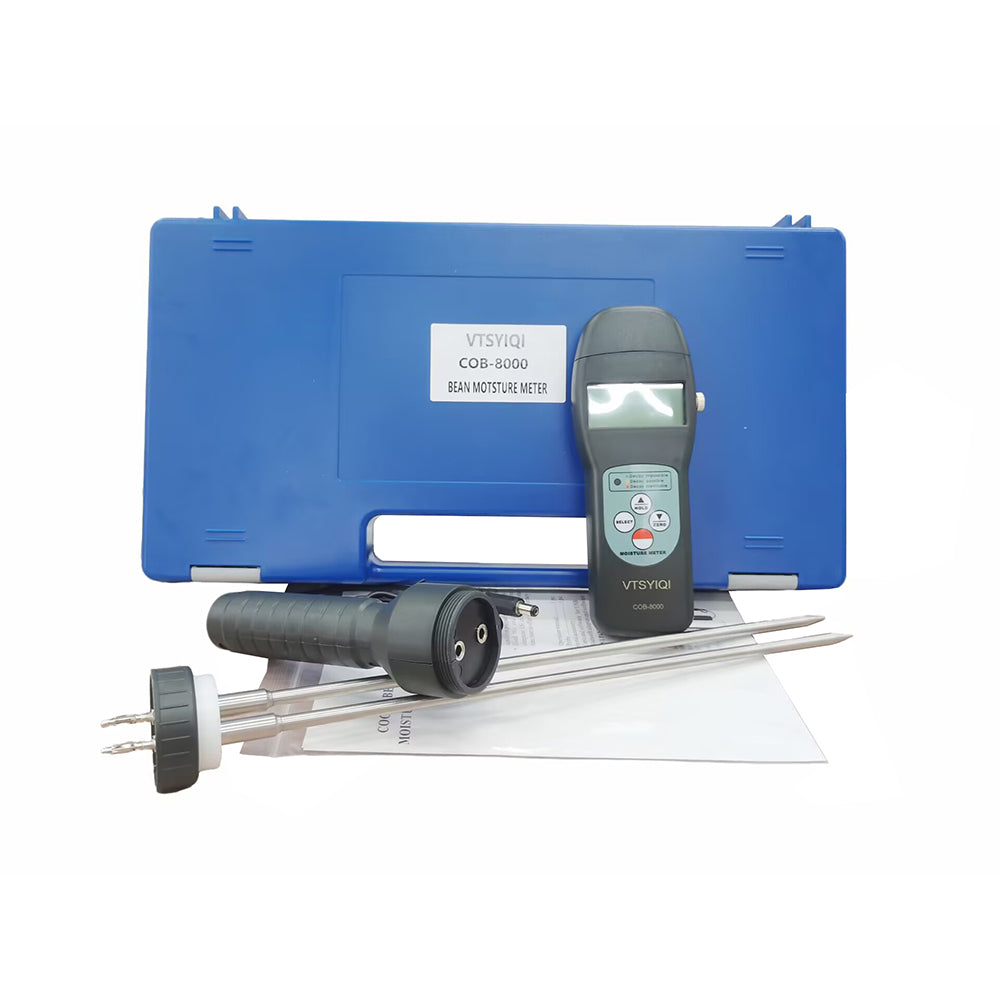 VTSYIQI Cocoa Bean Moisture Tester Cocoa Bean Moisture Analyzer with Measuring Range 7~30% for Fast and Accurate Measurement of Moisture In the Process of Allotment Acquisition Storage Machining of Packed Cocoa Bean