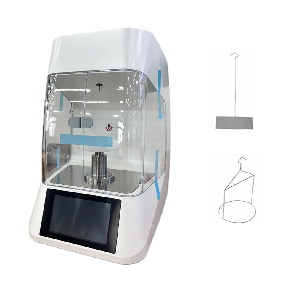 VTSYIQI Tensiómetro Automático De Superficie Líquida Tensiómetro De Superficie Con Anillo De Platino Placa De platino Precisión 0,1 mN/m Rango De Prueba 0-1000 mN/m Pantalla Táctil De 4,3 Pulgadas