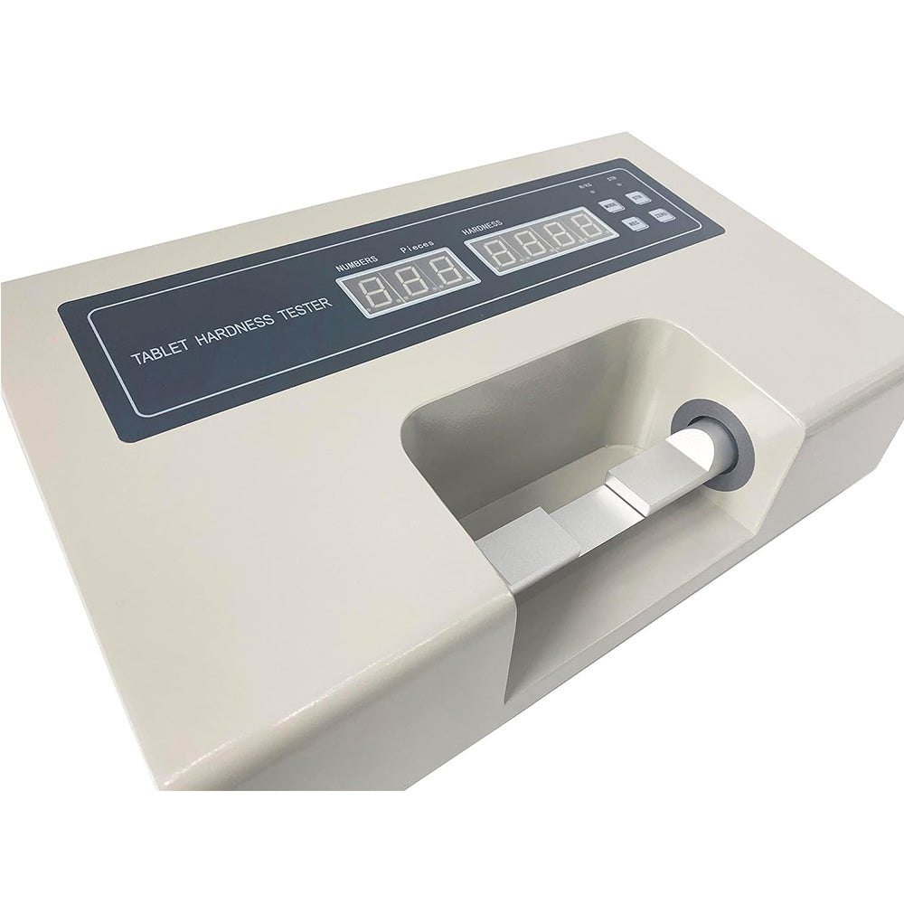 VTSYIQI Digital Tablet Hardness Tester Tablet Hardness Testing Equipment with Hardness Range 2~199.9N Probe Procession Range 3~40mm Hardness Accuracy ±1.5% for Detecting Breaking Hardness of Tablet