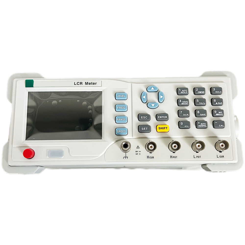 VTSYIQI Digital Benchtop LCR Meter Inductance Resistance Capacitance Meter  for Measuring Inductance Resistance Capacitance with Continuously Adjustable Frequency 10Hz-100kHz 1Hz Step Basic Accuracy 0.1%