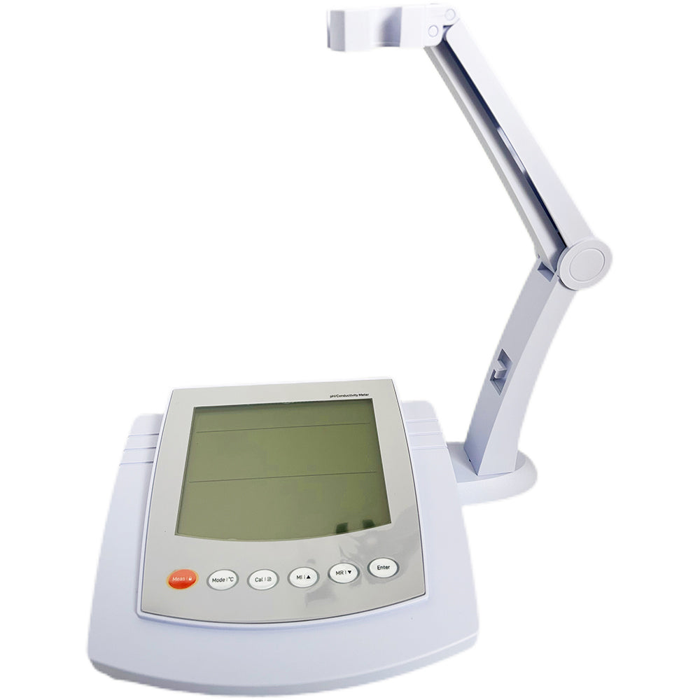 VTSYIQI Multiparameter Water Quality Meter Benchtop Multiparameter Water Quality Meter with Conductivity Standard Solutions Range -2.000 to 20.000 pH Accuracy ±0.002 pH Sets Auto-Read Function for Measuring pH mV Conductivity TDS