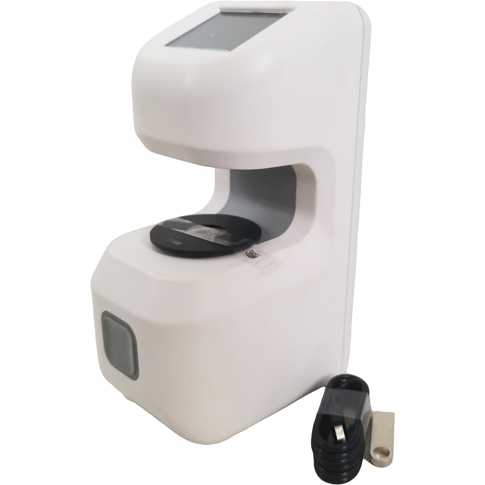 VTSYIQI Portable Hazemeter Transparency Haze Meter with with ASTM&ISO Haze Transmittance Automatic Calibration 21mm Test Apertures for Glass Plastic Film Display Screen Etc