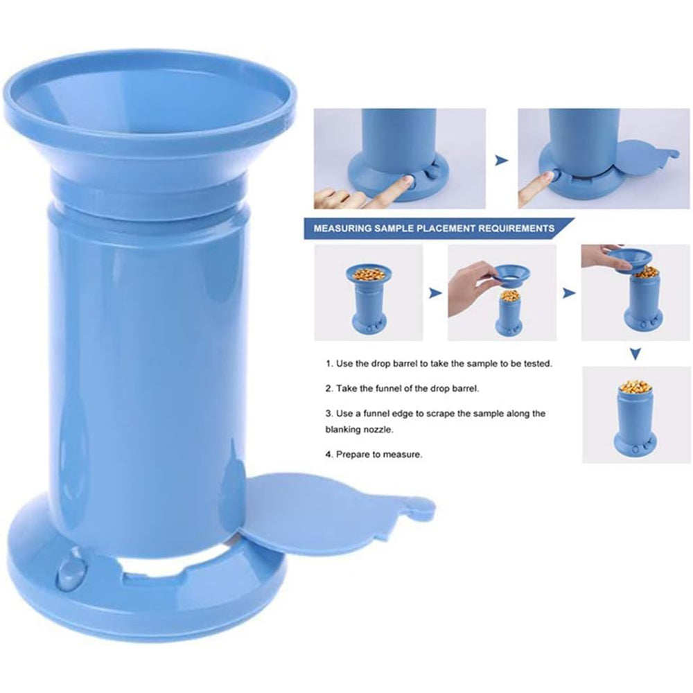 Computer Moisture VTSYIQI Digital Grain Moisture Analyser Computer Moisture Meter Cup Bl