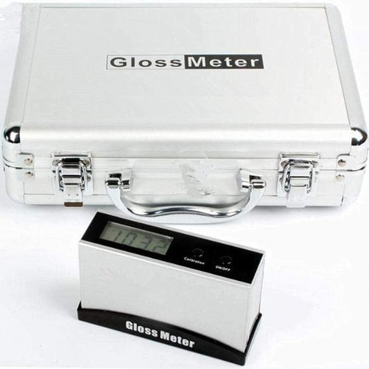 VTSYIQI Gloss Meter 60 Degree Glossmeter Glarimeter for Marble Paint Granite Woodware 0 to 199Gu Measurement Range