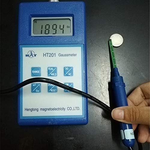 VTSYIQI AC DC Magnetic Field Gauss Meter AC DC Gauss Meter Tesla Meter