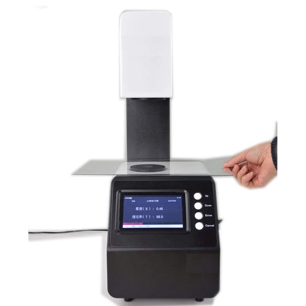 VTSYIQI  Hazemeter Lab Hazemeter Light Transmission Meter 21mm Aperture for Glass Plasic