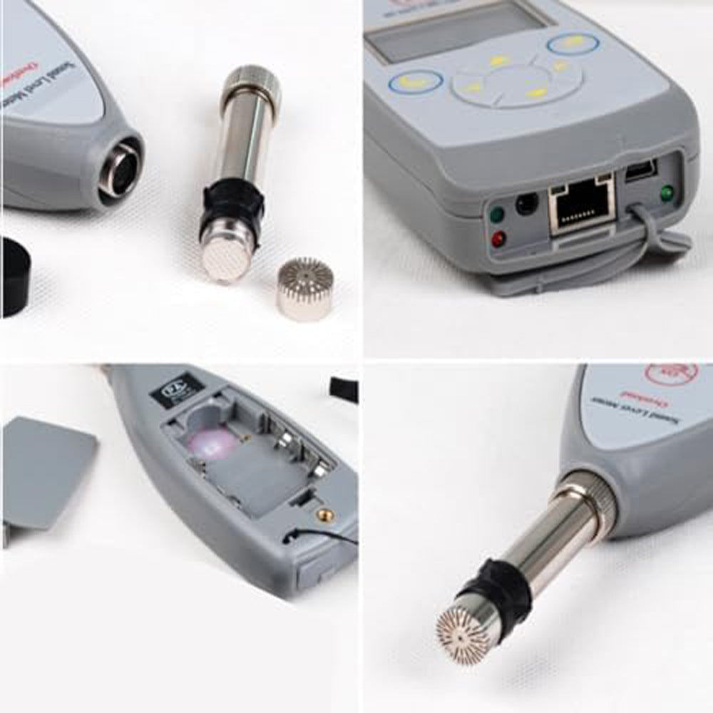 VTSYIQI Integrating Sound Level Meter Tester Class 1 Noise Level Teste