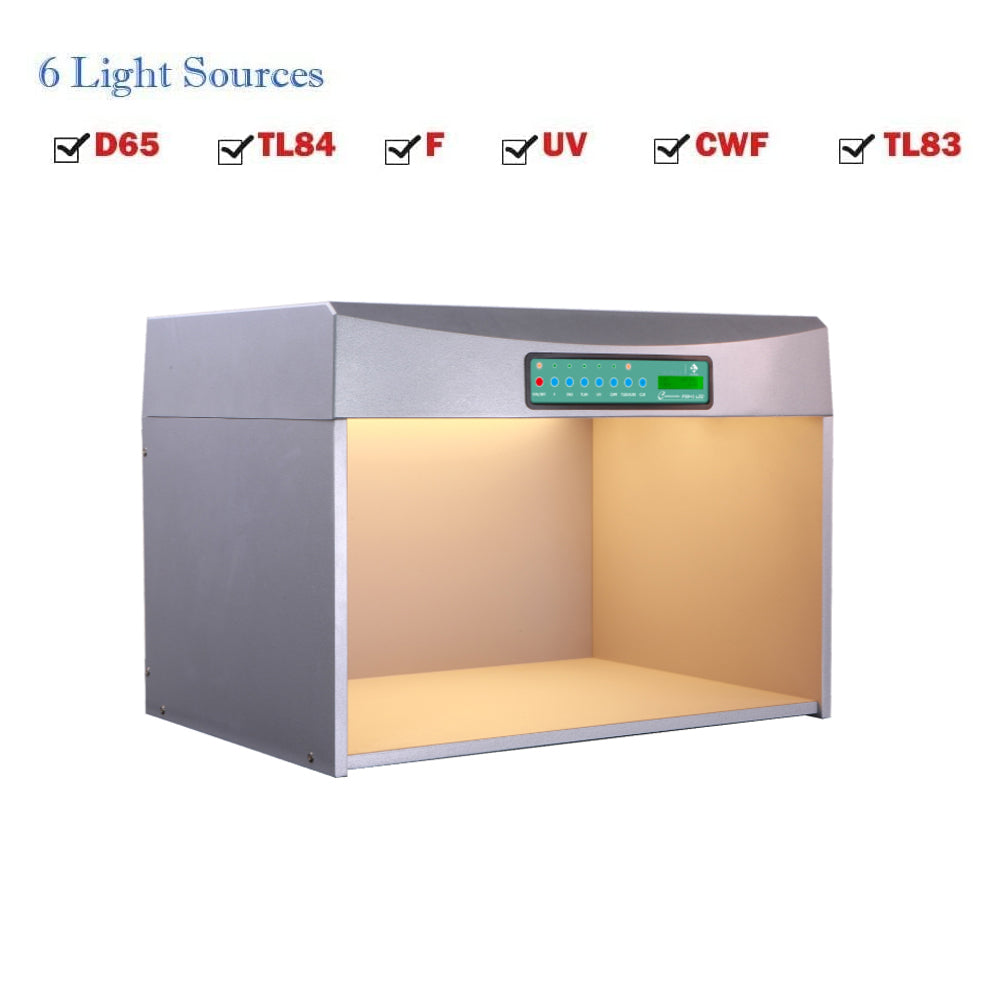 Light Box Color VTSYIQI Color Light Box Color Assessment Cabinet 6 Light Color Matchin