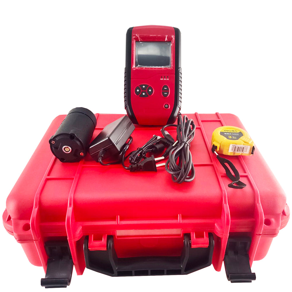 VTSYIQI Concrete Crack Width Gauge Meter Tester with 100000 Crack Measurement Points Measurement Range 0~10mm Accuracy 0.01mm Touch Screen Button Operation Mode Storage Datas And Images
