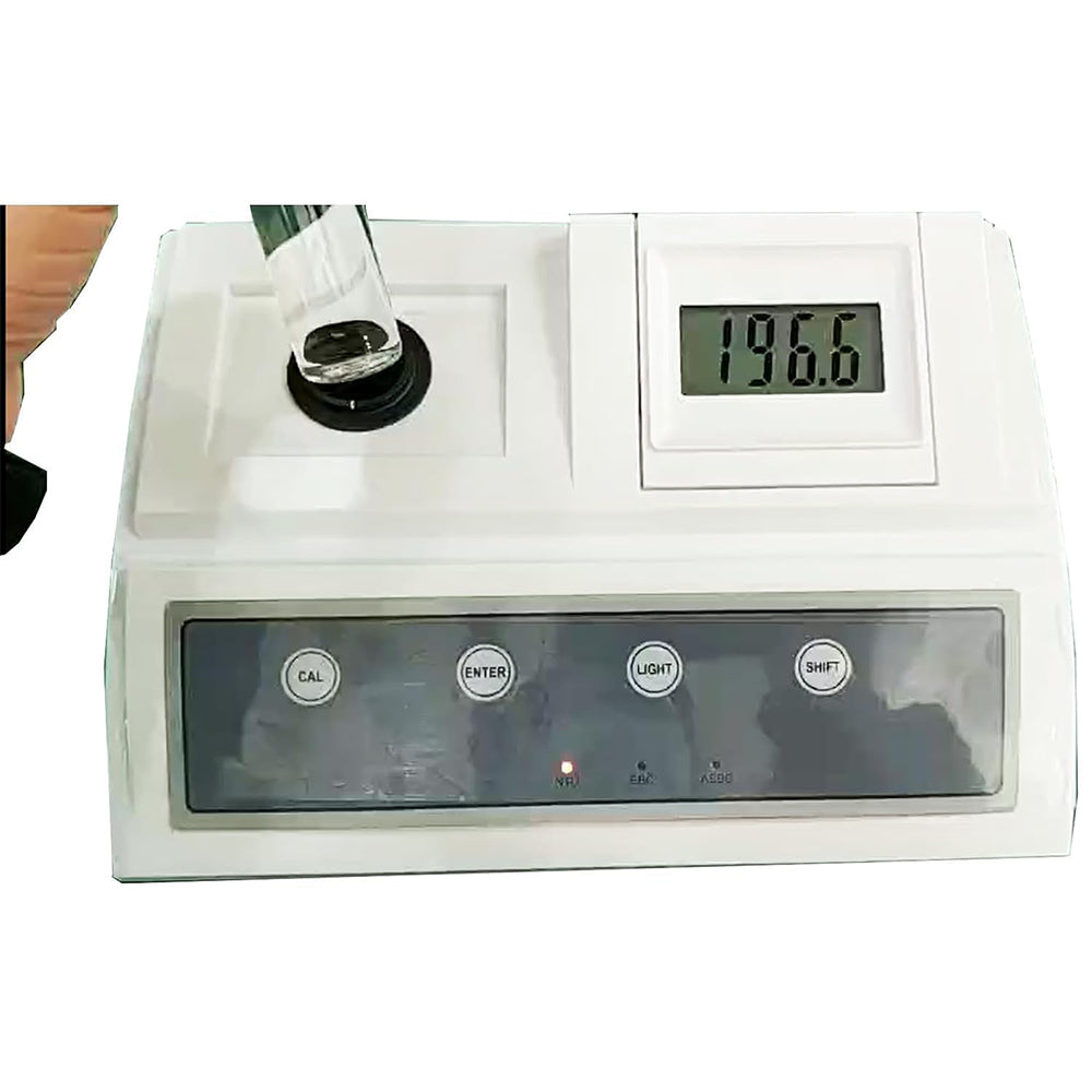 VTSYIQI Benchtop Turbidity Meter Lab Turbidity Meters with Measurement Range 0 to 20 NTU Resolution 0.01NTU Accuracy ±2.5%F.S Formazine Standard Turbidity Solution