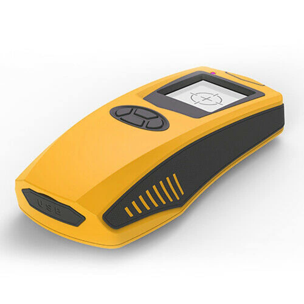 VTSYIQI Digital Rebar Detector Reinforcement Scanner Steel Bar Scanner with Location Range 1 to 120mm Concrete Protective Layer Tester Rechargeable Lithium Battery