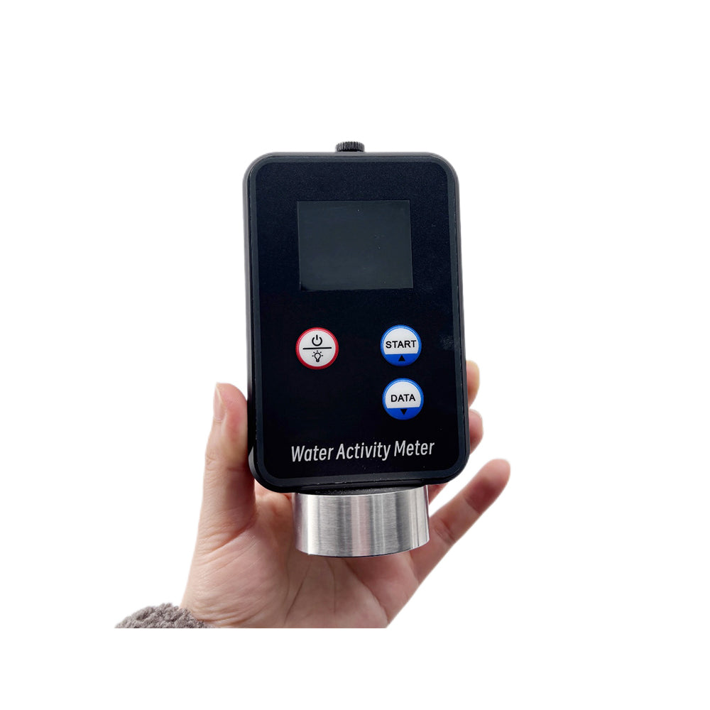 VTSYIQI Handheld Water Activity Meter AW Meter with Range 0.000-1.000aw Resolution 0.001aw Accuracy ±0.010aw Widely Used in Food Processing Feed Production Chemical and Pharmaceutical Scientific Research Experiments and Other occasions