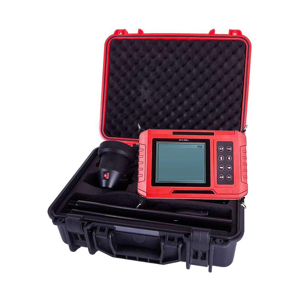 VTSYIQI Floor Slab Thickness Gauge Nonmetallic Plate Thickness Meter with Thickness Measurement Range 10~1000mm Data Storage Utilizes the Distribution Characteristics of Electromagnetic Fields to Indirectly Measure the Thickness of Non-metallic Sheets