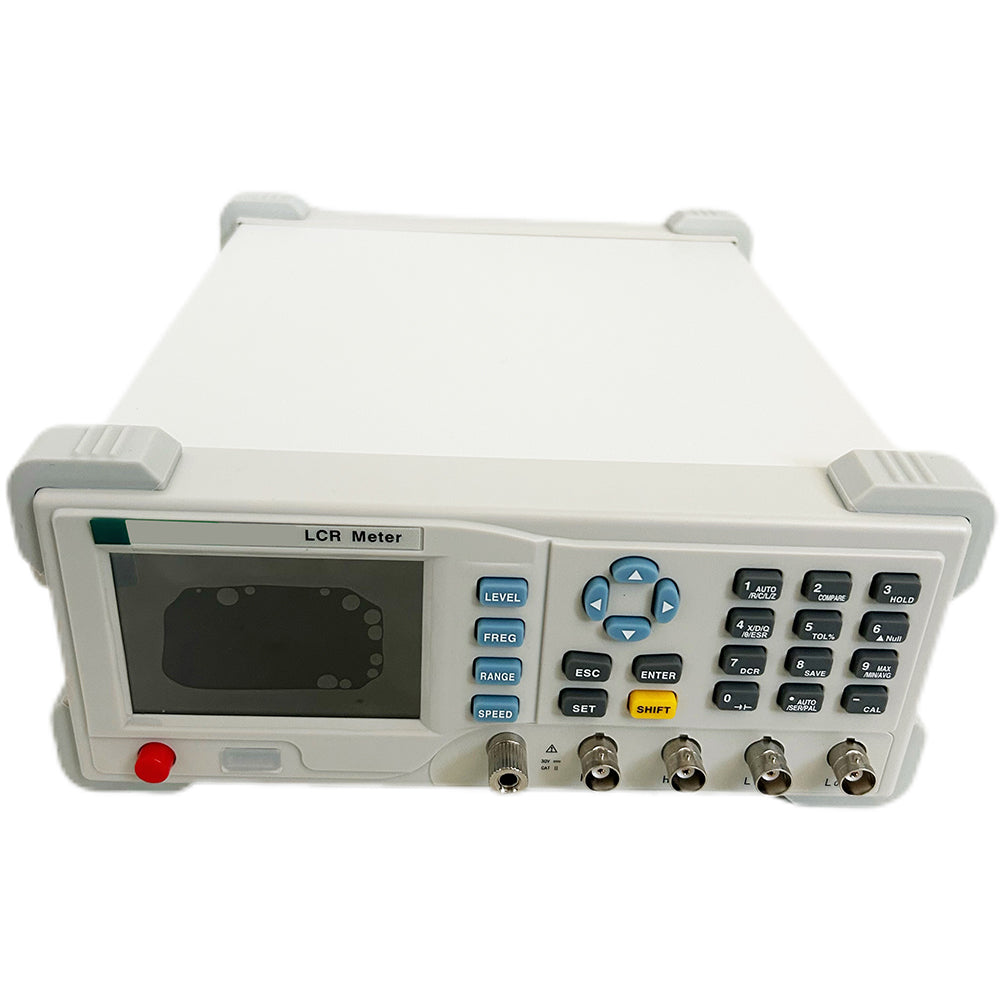 VTSYIQI Digital LCR Tester LCR Analyzer LCR Bridge Benchtop LCR Meter with Frequency 10Hz-10kHz Continuously Adjustable 1Hz Step Inductance Range 0.001μH~9999H Resistance Range 0.0001Ω~99.99MΩ Capacitance Range 0.001pF~9999μF Accuracy 0.1%