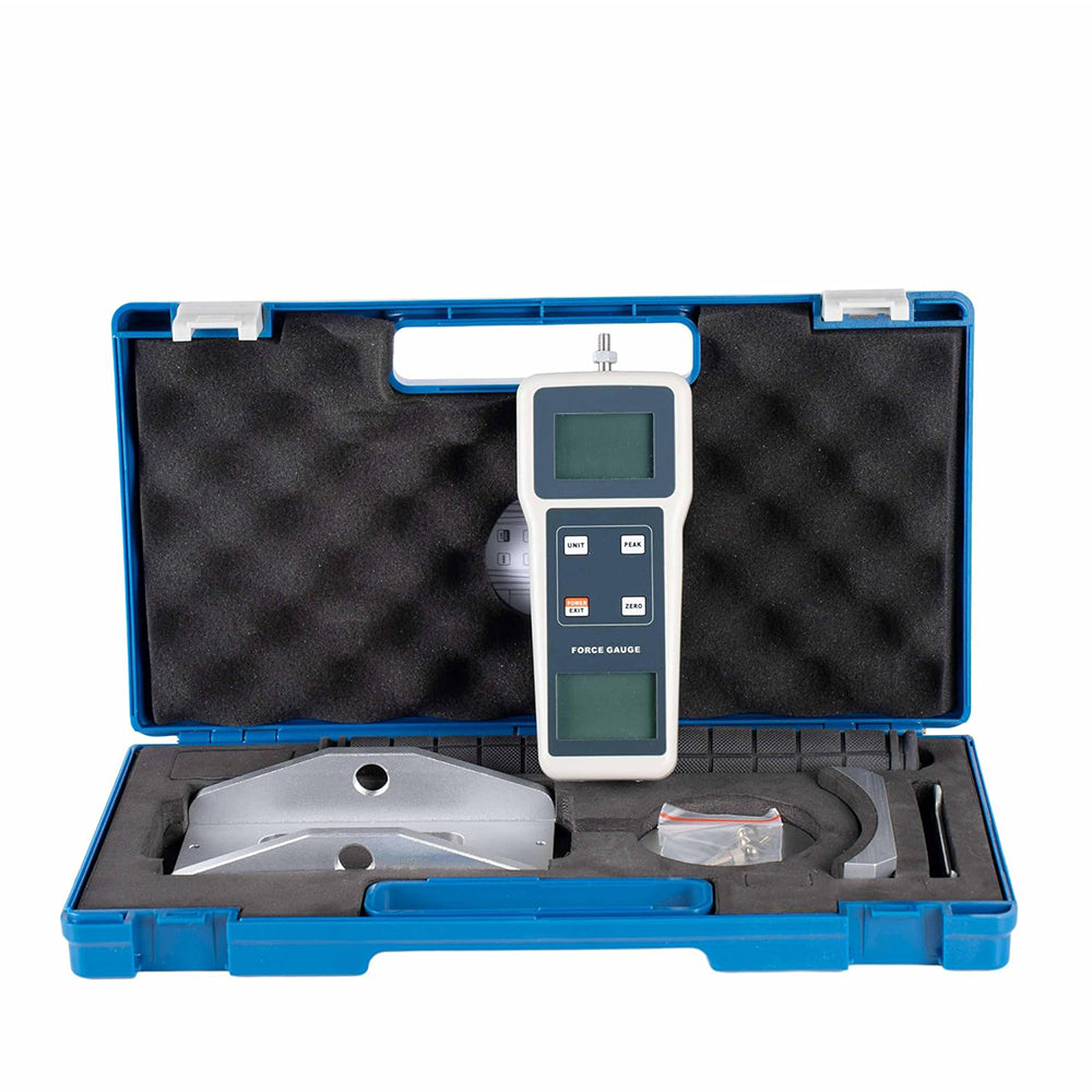 VTSYIQI Muscle Dynamometer Portable Muscle Strength Tester with Resolution 0.01kgf,0.1N,0.1Lbf Force Range ±50kgf,±490N,±110Lbf Accuracy ±0.5% FS ± 1Digit 4 Measurement Unit for Selection, N, Kg, Lb, G