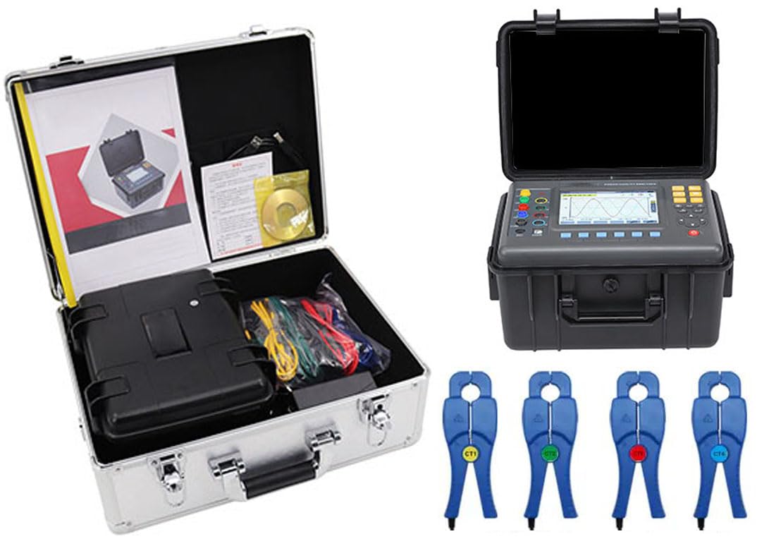 VTSYIQI Power Quality Meter Analyzer Three Phase Energy Quality Analyz