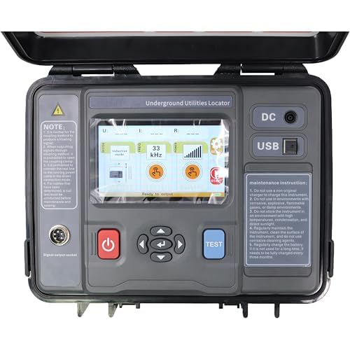 Underground Cable Locator Kit Underground Utility Locating Equipment w ...