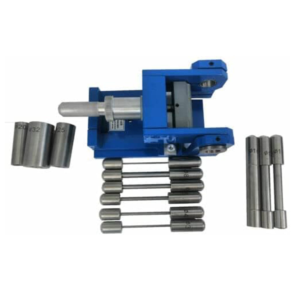 VTSYIQI Cylinder Bend Tester Cylindrical Axis Bending Tester with Shaft Diameters 2,3,4,5, 6, 8, 10, 12, 16, 20, 25,32mm GB6742 National Standard for Determining the Coating Flexibility of Paints and