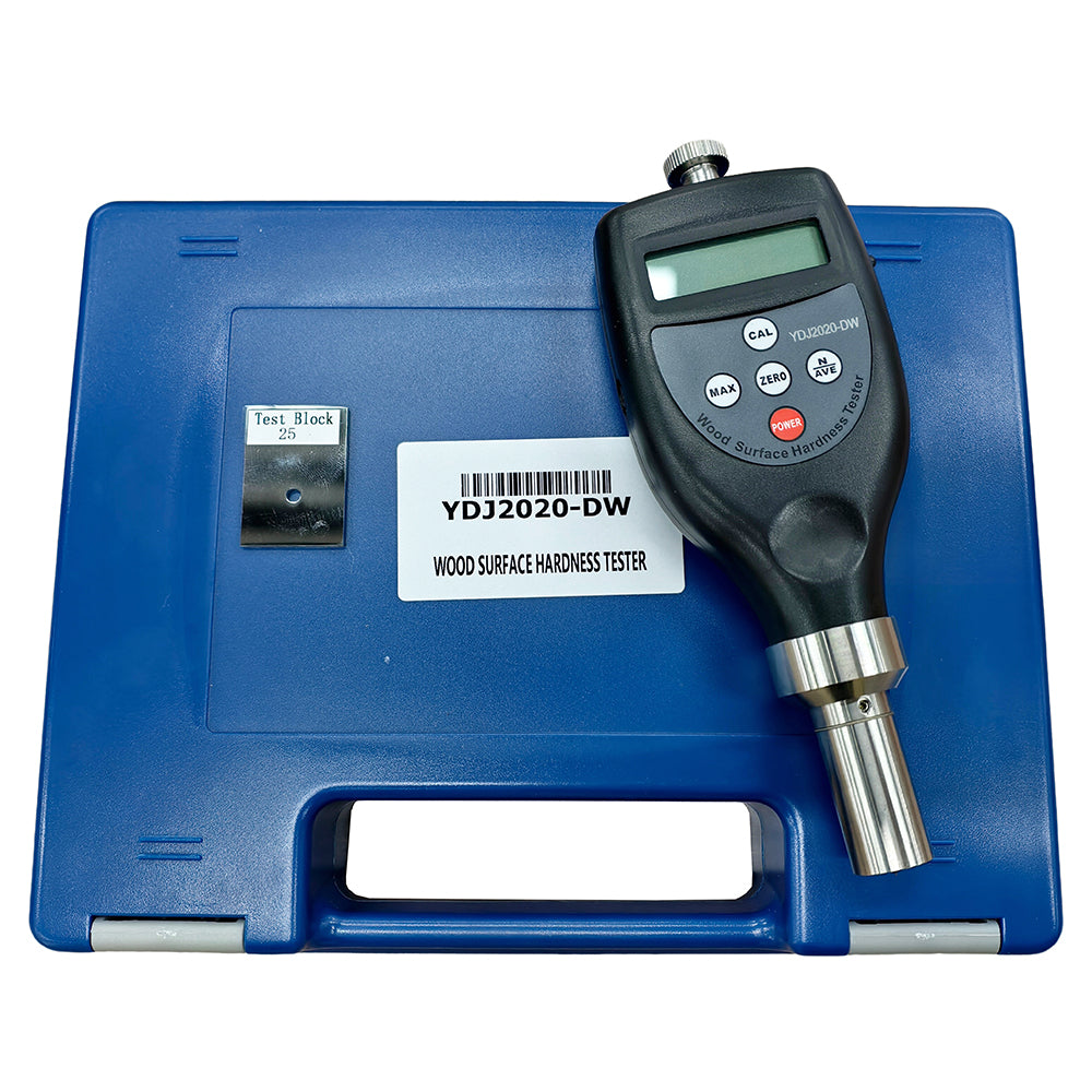 VTSYIQI Wood Durometer Wood Surface Hardness Tester Wood Indentation Hardness Tester with Measuring Range 10-90HD Accuracy ≤±1HD Resolution 0.1HD Digital Display