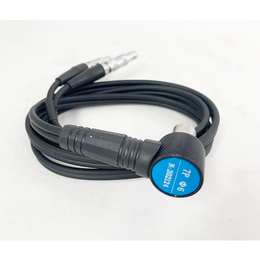 VTSYIQI N07 Ultrasonic Thickness Gauge Transducer with Measuring Range 0.75-80mm Dimensions 6mm Frequency 7MHz for MT150 MT160 MT180 MT190 MT600 MT660 Portable Ultrasonic Thickness Tester
