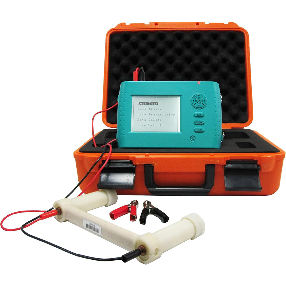 VTSYIQI Rebar Rust Detection Concrete Rebar Corrosion Detector with Distance of Test Point 0-1000mm Measure Potential ±1000mv Test Accuracy ±1mv USB Interface Measure Area 8100 m2