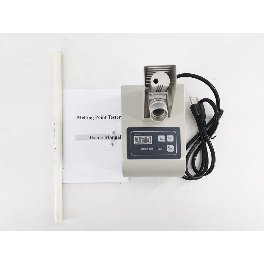 VTSYIQI Digital Melting Point Apparatus Melting Point Device for Testing The Melting Point of Reagents Fragrances Dyes with Melting Point Test Range (50-300)°C Temperature Rise Rate 1.0 2.0 4.0 6.0℃/min