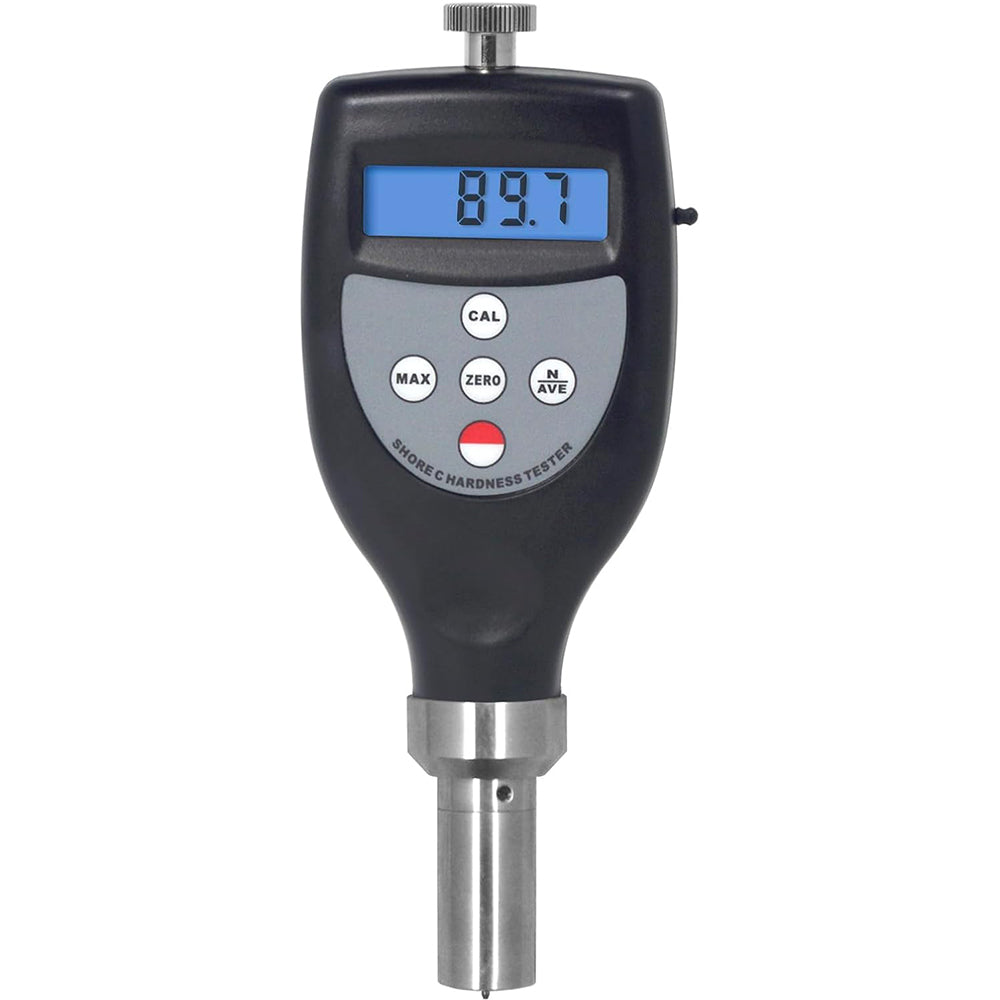VTSYIQI Shore DO Durometer Digital Shore DO Hardness Tester with Indenter R 1.2 Spherical Radius Range 20-90HDO Resolution 0.1H Accuracy ≤±1H for Plastics and Middle Hard up to Hard Rubber Materials