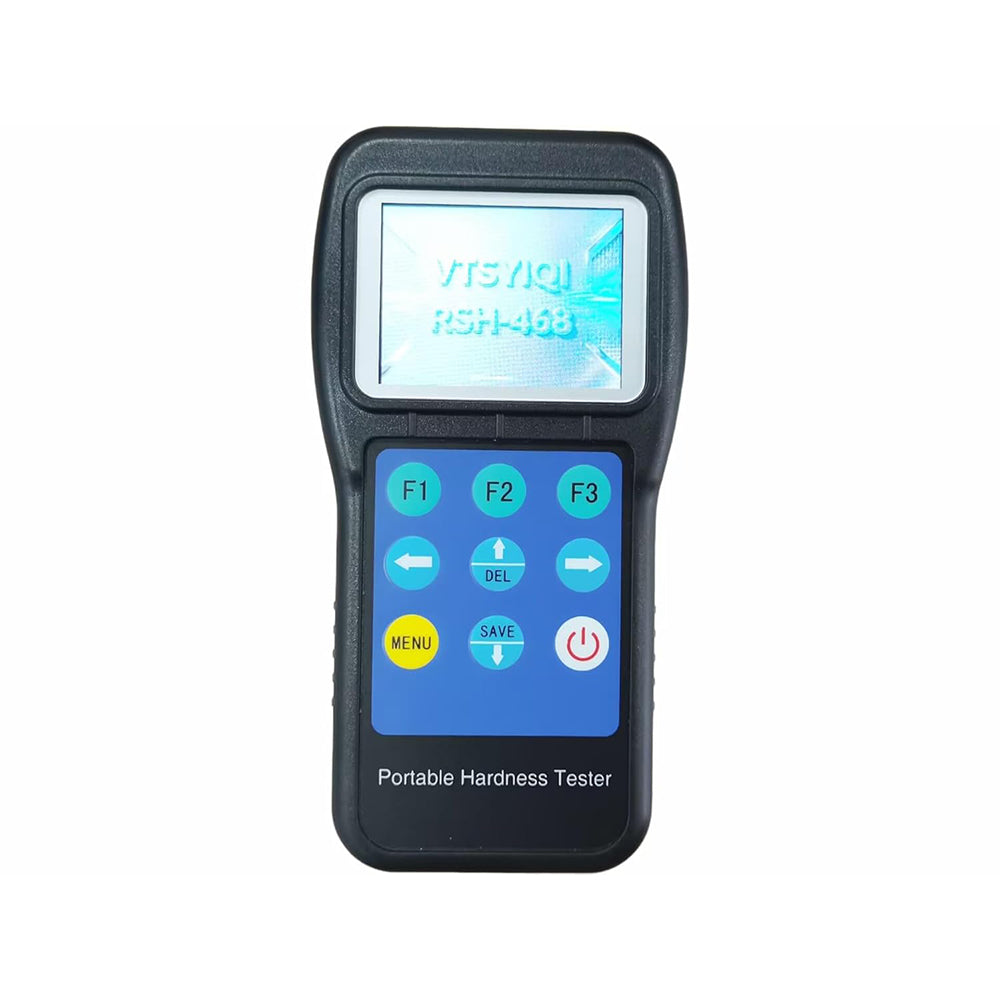 VTSYIQI Leeb Hardness Tester Meter Portable Hardness Tester Durometer for Steel Cast Steel Stainless Steel Aluminum Alloy Brass Copper Bronze with 170 to 960HLD Memory 600 Groups HL HB HRB HRC HRA HV HS