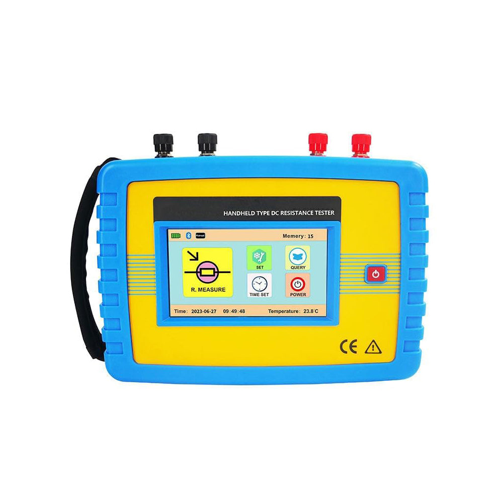 VTSYIQI DC Resistance Tester Transformer DC Resistance Tester with Measurement Range 1.0uΩ~50.00kΩ Test Current Gear AUTO 10A 5A 1A 100mA 10mA 1mA for Measuring Switches Connectors and Relays Contact Resistance,Metal Riveting Resistance