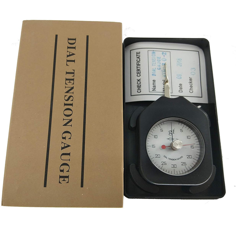 VTSYIQI Dial Tension Gauge Meter Tester tensiometer for Textile Small