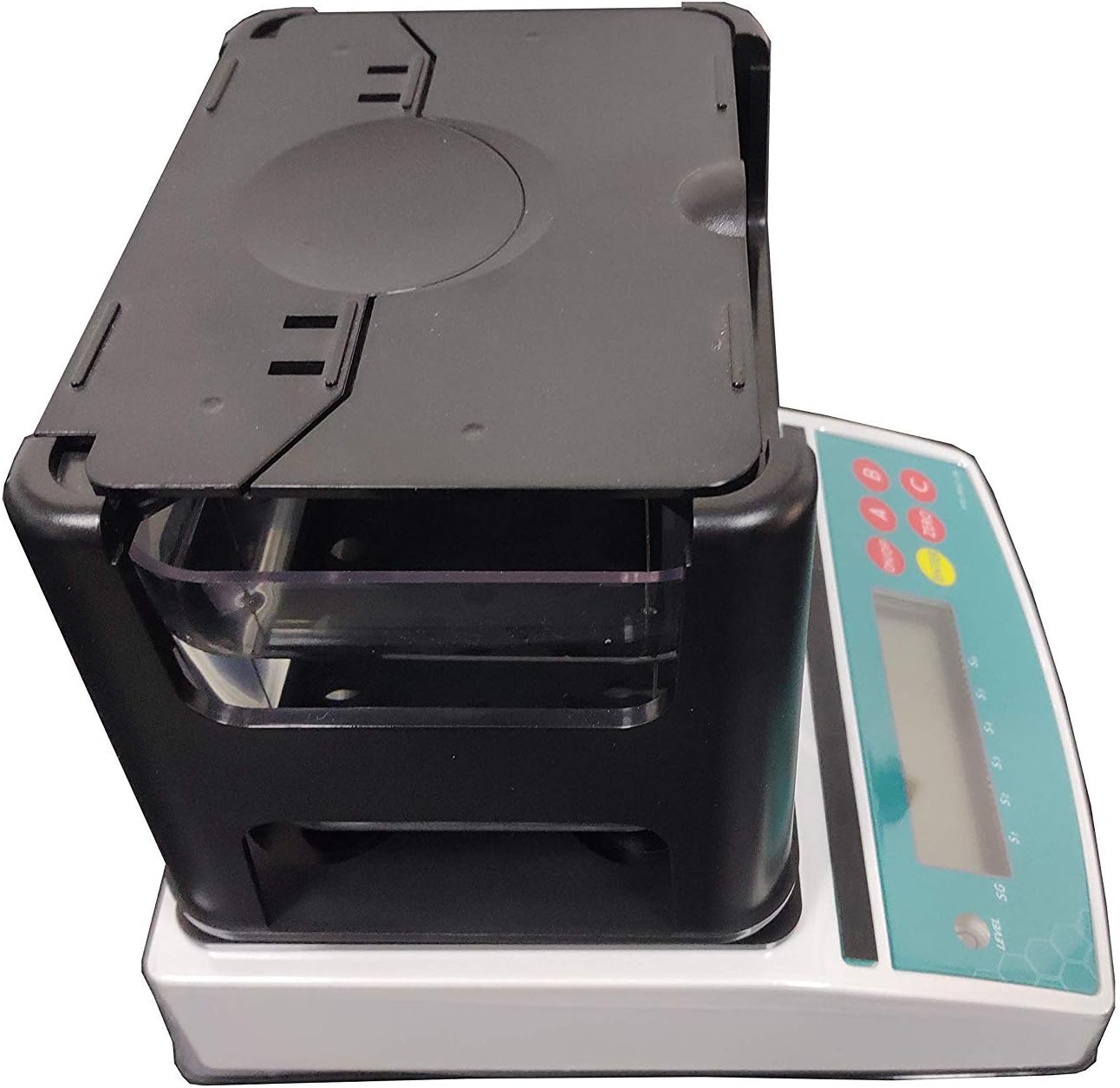 VTSYIQI Digital Solid Density Meter Plastic Solid Density Gravity Balance Densimeter with Weight Range 0.005~300g for Rubber Plastic Metals Glass Ceramic ect