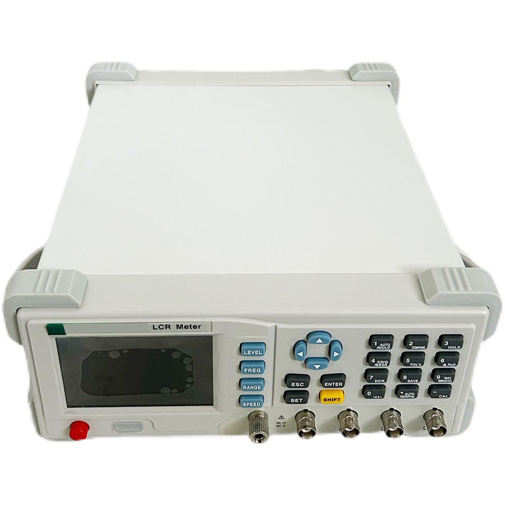 VTSYIQI Digital LCR Meter Benchtop LCR Bridge Inductance Resistance Capacitance Tester with Support DC Resistance,Electrolytic Capacitance Measurement Continuously Adjustable Frequency 10Hz-100kHz 1Hz Step Basic Accuracy 0.1%