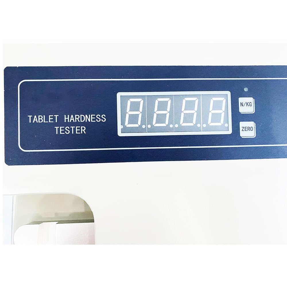VTSYIQI Tablet Hardness Testers Tablet Durometer Tablet Hardness Testing for Detecting Tablet Breaking Hardness with N/KG Conversion by One-Button Hardness Range 2 to 200N/0.2 to 20kg Accuracy ±1.5%