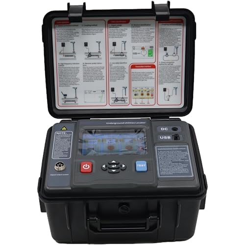 VTSYIQI Underground Cable Locator Kit Underground Utility Locating Equ