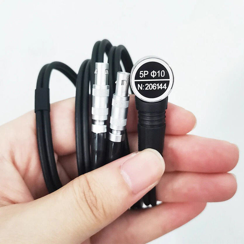 VTSYIQI Ultrasonic Thickness Gauge Transducer Probe N05/90° with Measuring Range 1.2-230mm Frequency 5mhz Diameter 10mm for MT150/160/180/190/200/600/660 Ultrasonic Thickness Tester Meter