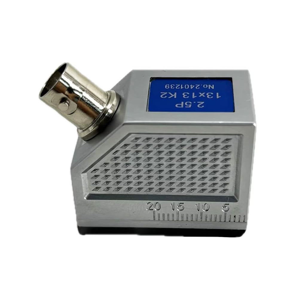 VTSYIQI Ultrasonic Flaw Detector Probe Angle Beam Transducer with Single Crystal Elements 2.5P 13 * 13 K2 for JITAI910 Ultrasonic Flaw Detector