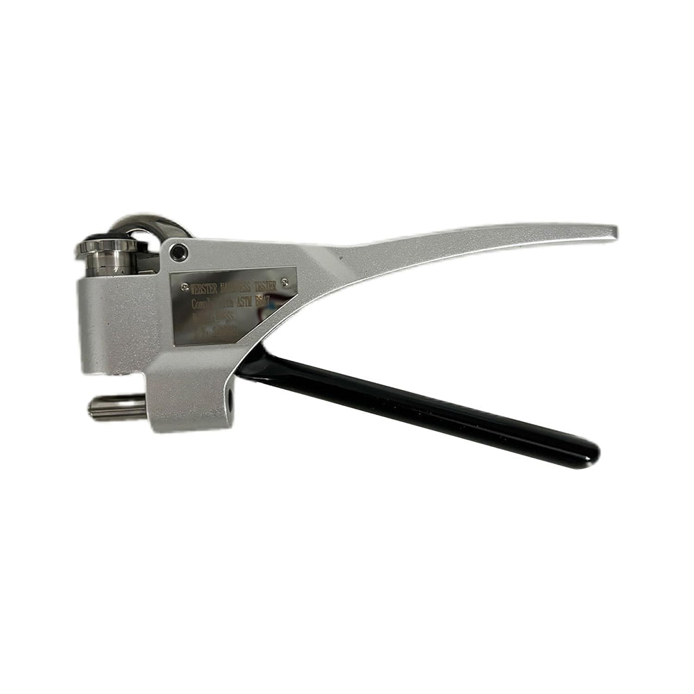 VTSYIQI Aluminum Alloy Webster Hardness Tester Meter Durometer Gauge with Thickness 0.6~8mm Inner Diameter Over 6mm