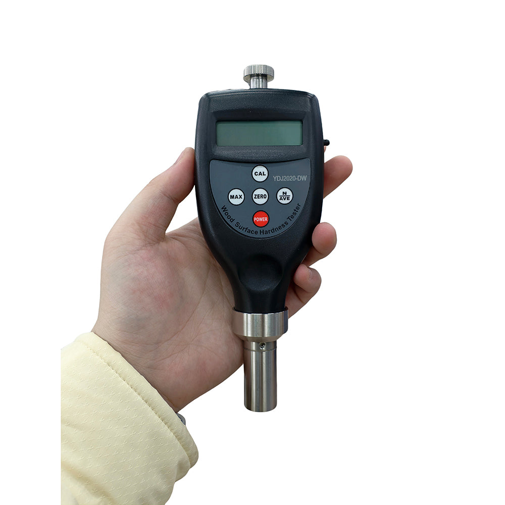 VTSYIQI Digital Wood Hardness Tester Durometer Wood Indentation Meter with Measuring Range 10-90HD Accuracy ≤±1HD Resolution 0.1HD Automatic Power Off Function for Wood Surface Hardness Test
