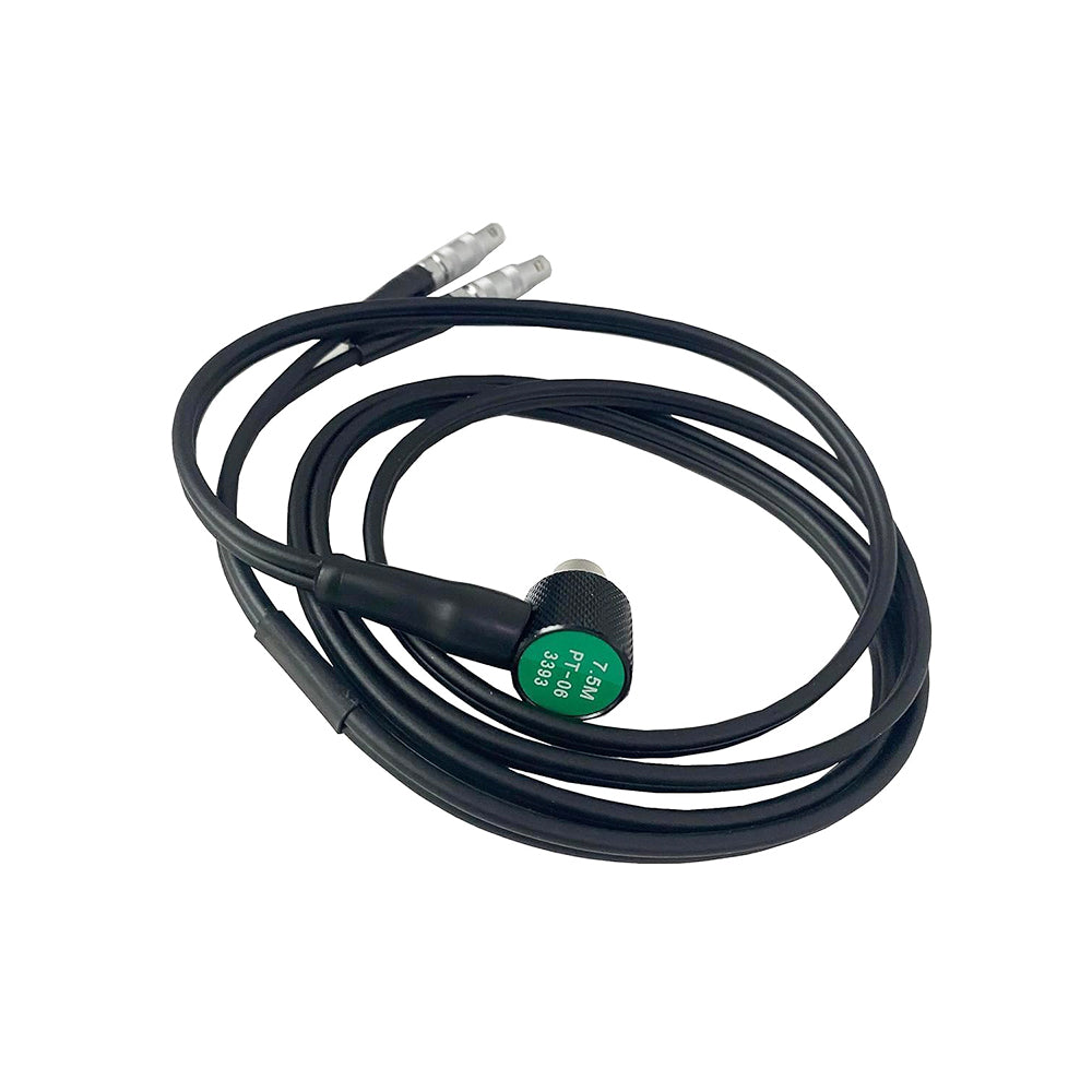 VTSYIQI Ultrasonic Thickness Gauge Transducer Probe PT-06 Sensor  with Crystal Diameter 6mm Frequency 7.5MHz Range 0.8-30mm for Ultrasonic Inspection NDT Testing UM-1 UM-1D UM-2 UM-2D UM-4 UM-4D Etc
