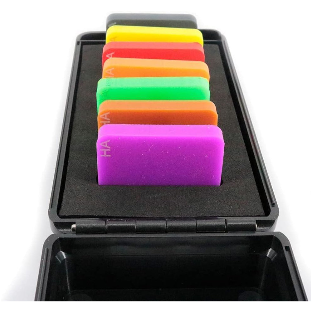 VTSYIQI Durometer Test Block Shore Hardness Test Block HA HD For Type