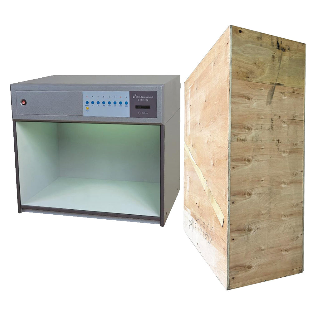 VTSYIQI Color Assessment Cabinet 7 Light Color Matching Box Color Ligh