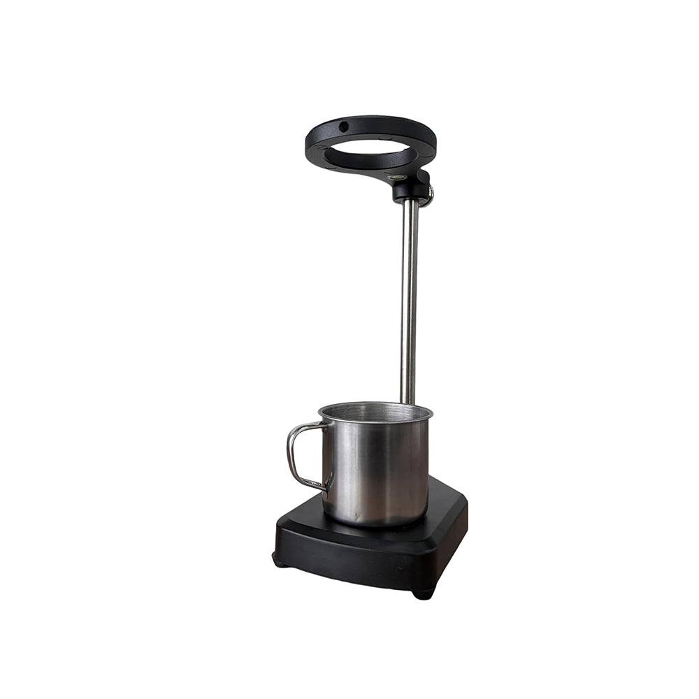 VTSYIQI Viscosity Flow Cup Stand for Din2# 3# 4# 6# 8# Cup with Holder Inner Diameter 55mm Height Adjustable Up To 280mm