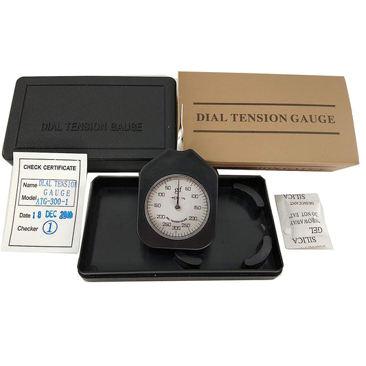 VTSYIQI  Gram Tension Meter Dial Tension Gauge Meter with Max Value 300g