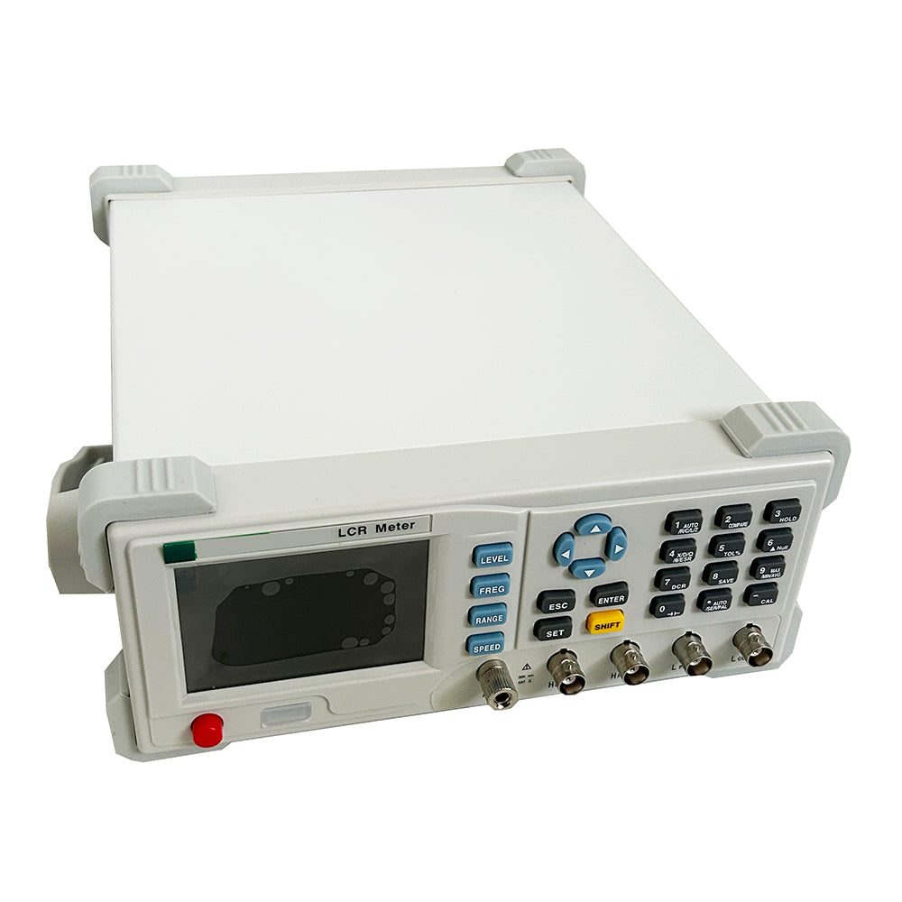 VTSYIQI Digital LCR Bridge Benchtop LCR Meters LCR Analyzer with Basic Accuracy 0.1% Frequency 10Hz-10kHz Continuously Adjustable 1Hz Step Test Level(Vrms) 100mV-2000mV Level Continuously Adjustable