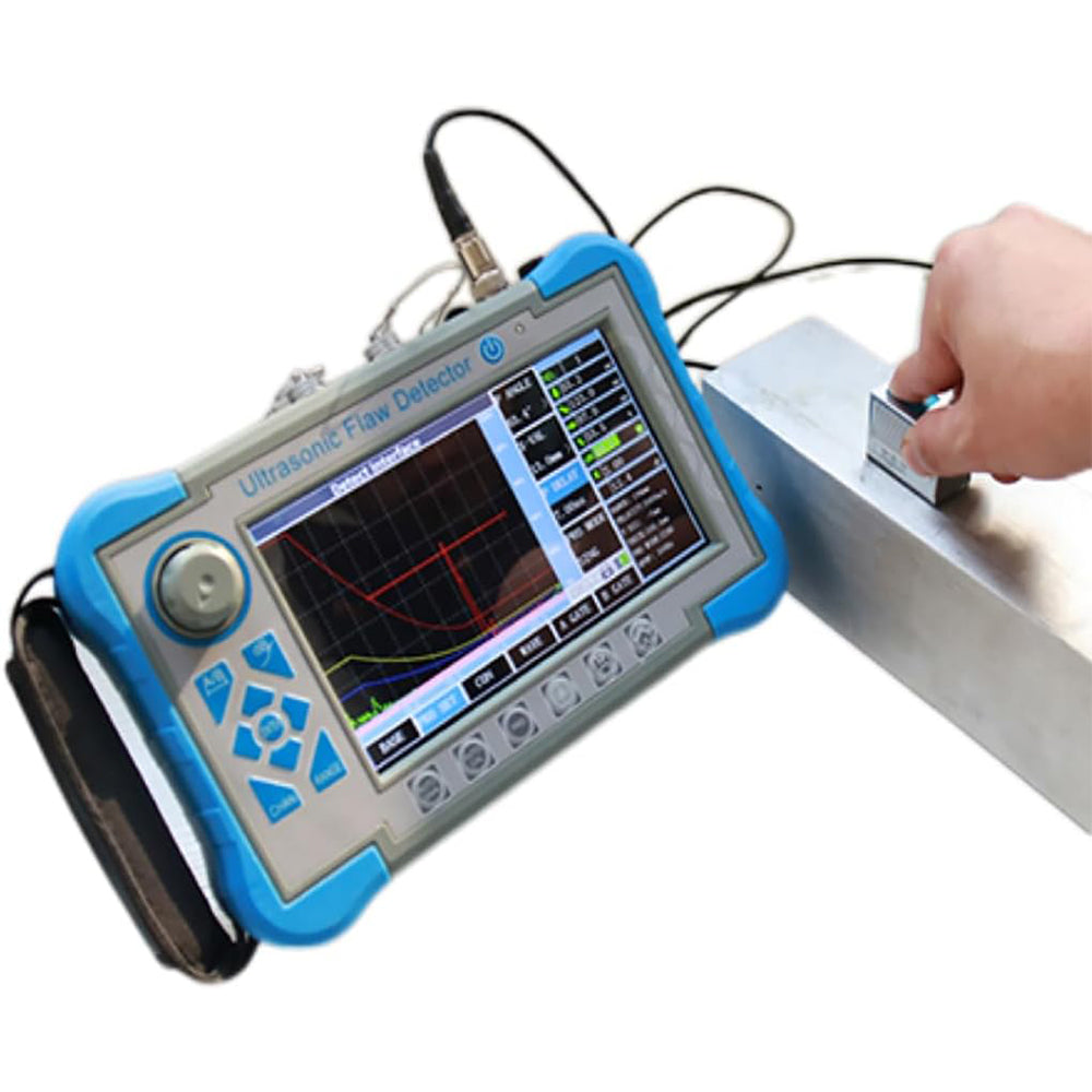 VTSYIQI Ultrasonic Flaw Detector Machine with Testing Range 0~15000mm Material Velocity 100~20000m/s 50~350V Transmit Voltage Frequency 0.5~20MHz for Power Industry Turbine Blade Flaw Testing