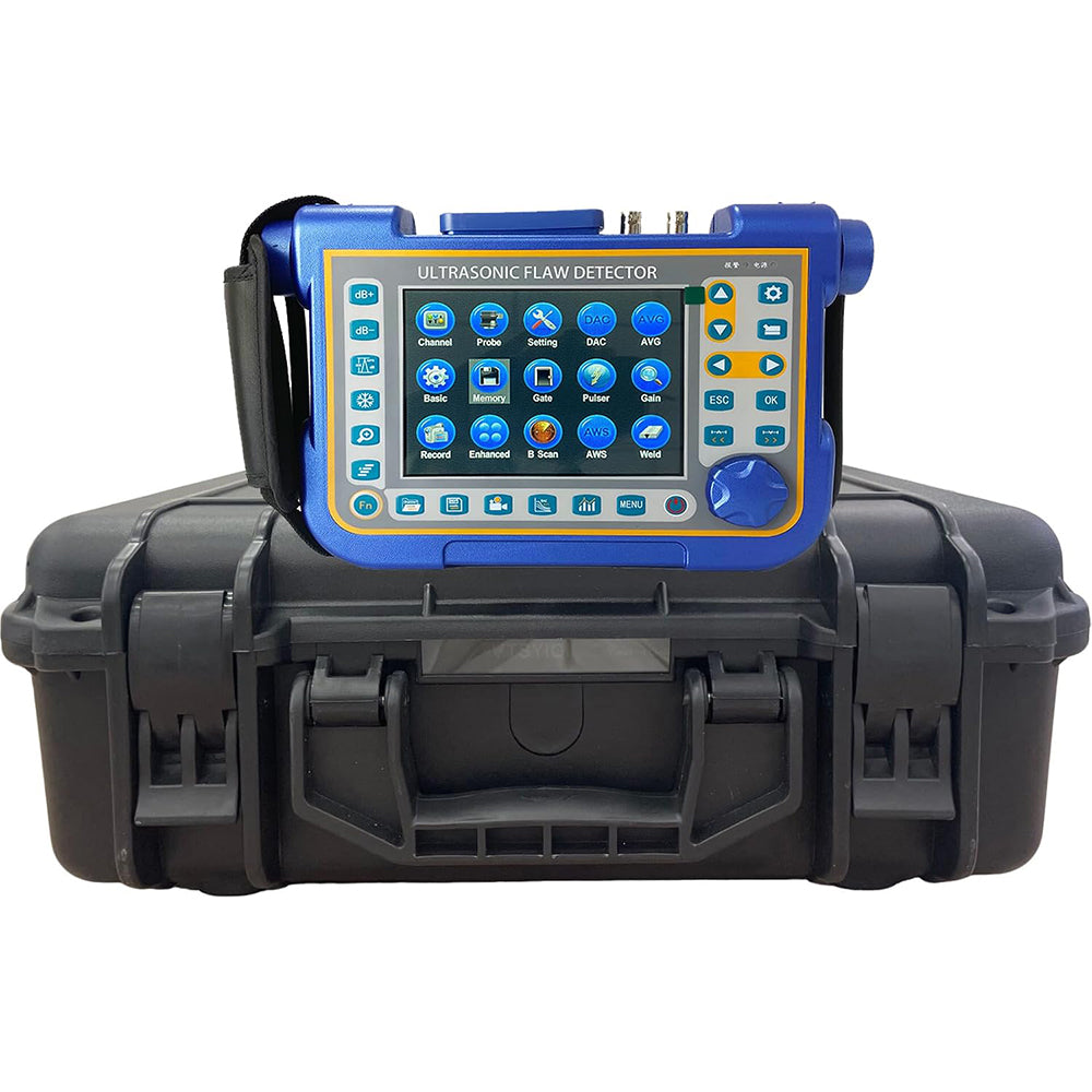 VTSYIQI Portable Ultrasonic Flaw Detector with Dynamic Range ≥100dB | Dual USB 2.0 Modes Support PDF Report Export Screenshot Saving Real-Time Data Sync With Professional PC NDT Analysis Software