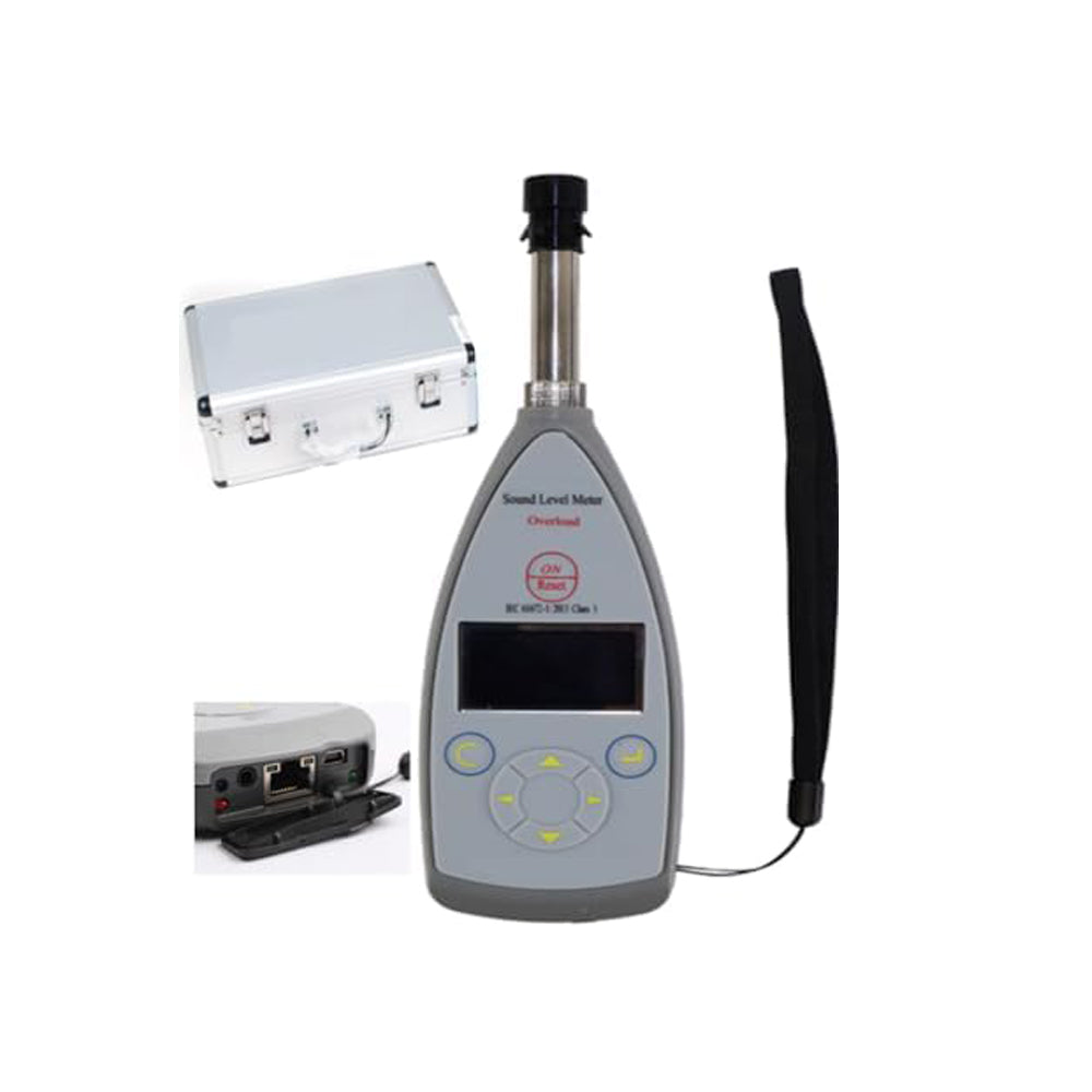 VTSYIQI Integrating Sound Level Meter Tester Class 1 Noise Level Teste