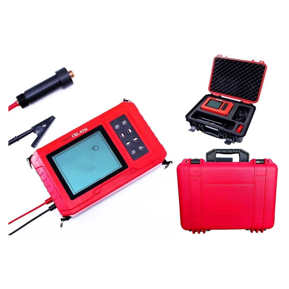 VTSYIQI Rebar Corrosion Detection Rebar Rust Detector with Measurement Point Interva 1-100 cm Measurement Potential ±999mV Data Storage Function To Determine the Degree of Corrosion of Steel Bar by Non-Destructive Methods